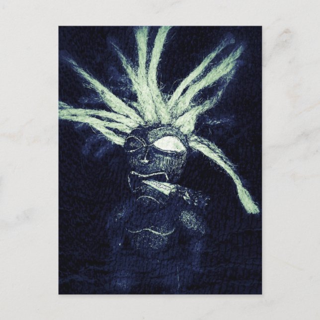 Cartão Postal Tiki Smokes (Frente)