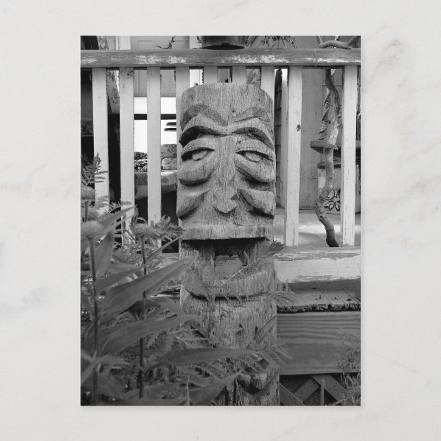 Cartão Postal TikiGuy (Frente)