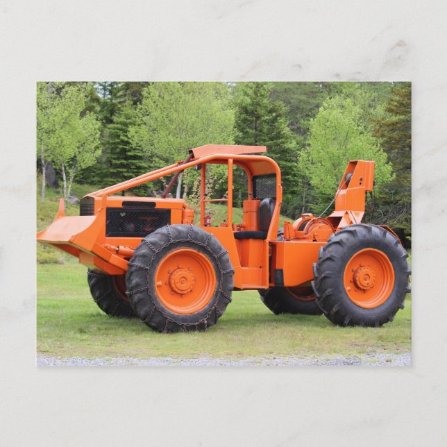 Cartão Postal Timberjack Skidder (Frente)