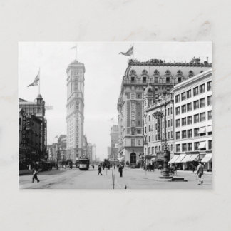 Cartão Postal Times Square em 1908