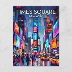 Cartão Postal Times Square EUA