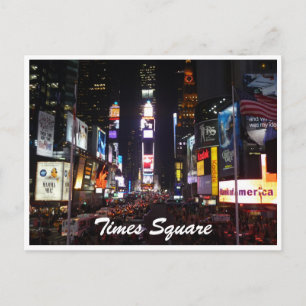 Cartão Postal times square nova york