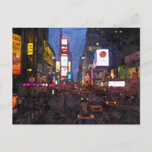 Cartão Postal Times Square NY (Frente)