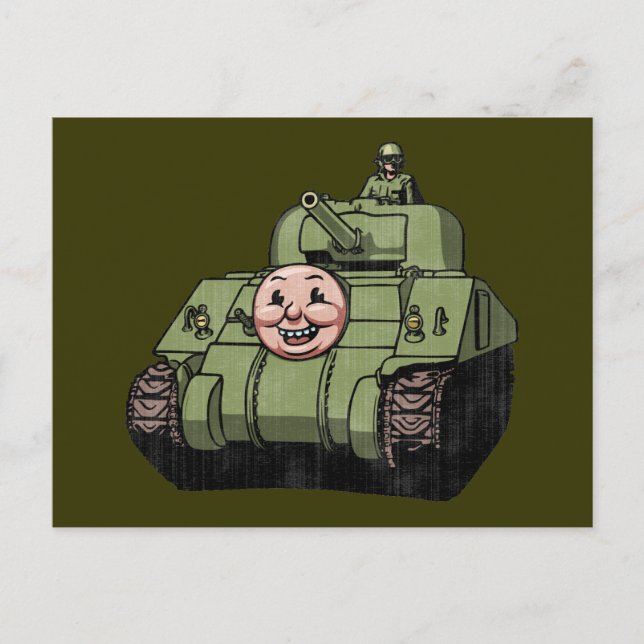 Cartão Postal Timmy, o Tanque (Frente)
