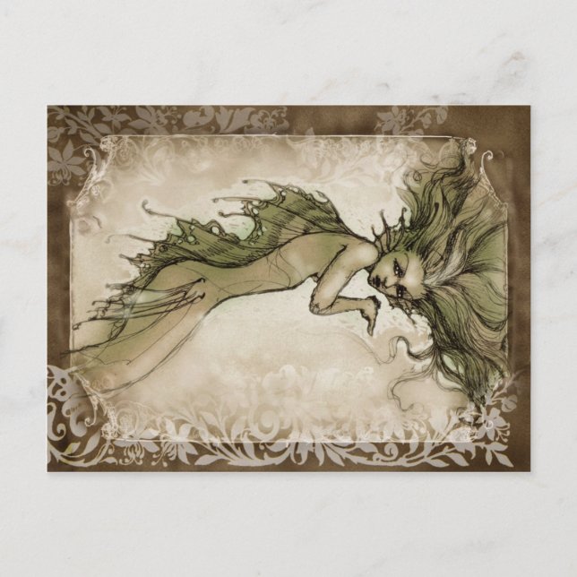 Cartão Postal Ting no mar (Frente)