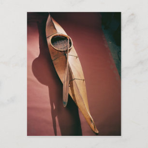 Cartão Postal Tinglit kayak