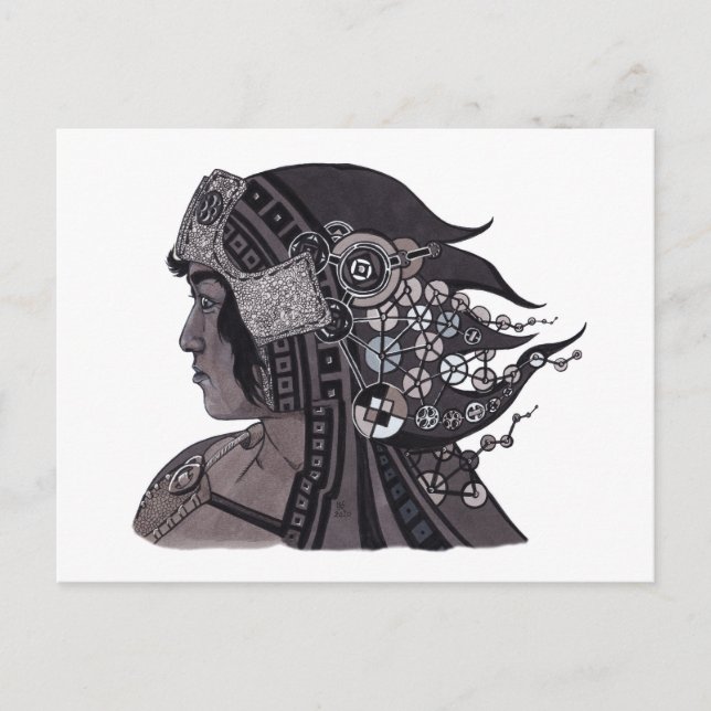 Cartão Postal Tinkerer experimental (Frente)