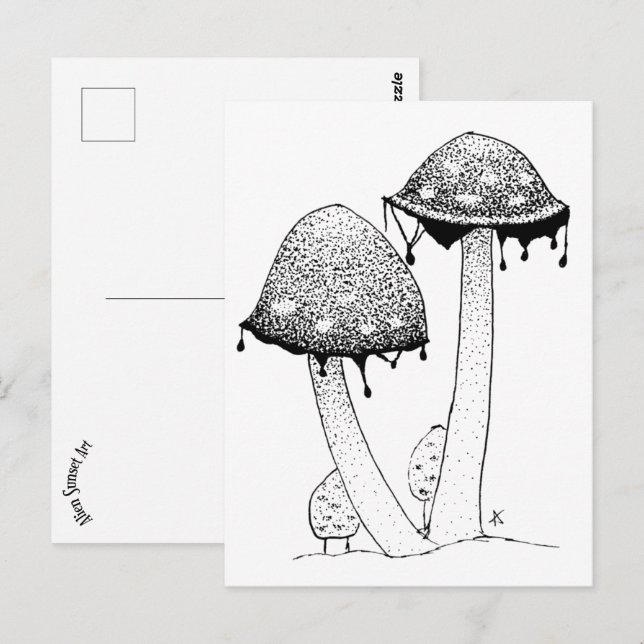 Cartão Postal Tinta (Frente/Verso)