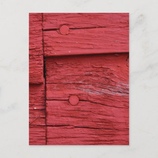Cartão Postal Tinta vermelha antiga