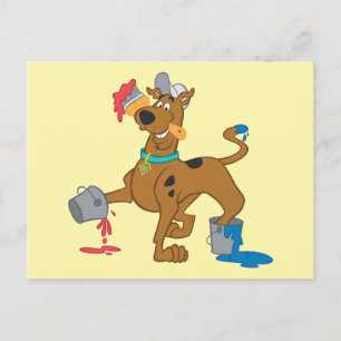 Cartão Postal Tintas Scooby-Doo