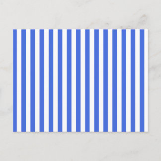 Cartão Postal Tiras finas - Azul branco e azul real