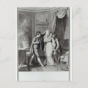 Cartão Postal "Tire esse véu" do capítulo 7 do