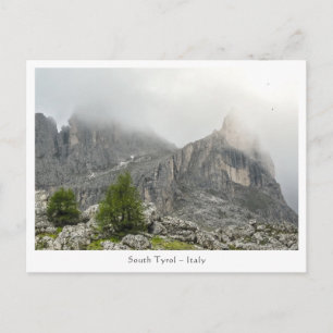 Cartão Postal Tirol do Sul Itália