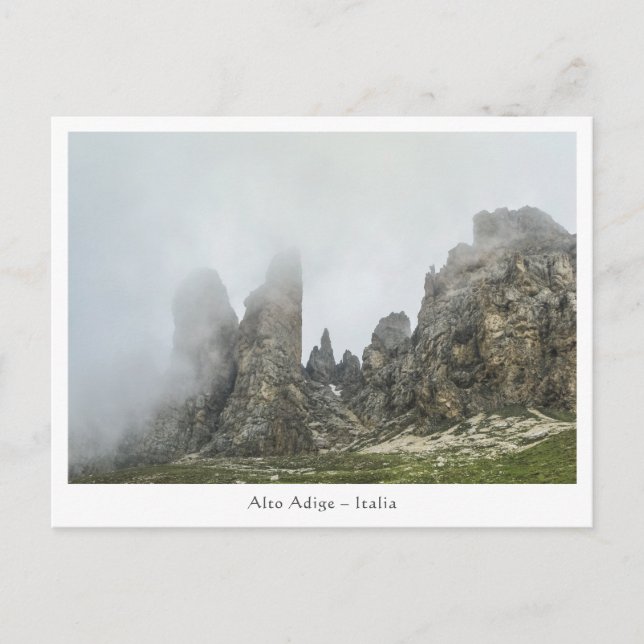 Cartão Postal Tirol do Sul Itália (Frente)
