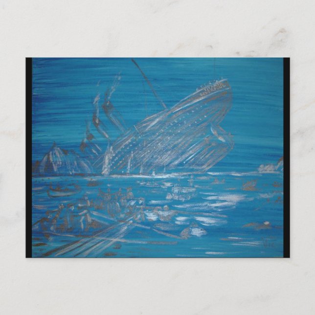 Cartão Postal Titanic (Frente)