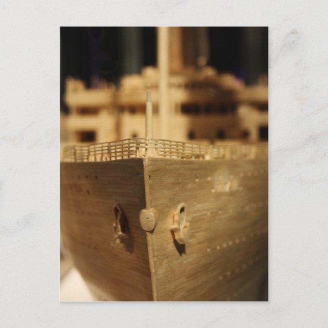 Cartão Postal Titanic (Frente)