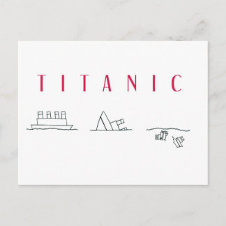 Cartão Postal Titanic