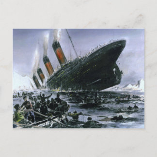 Cartão Postal Titanic do RMS de Sinalização