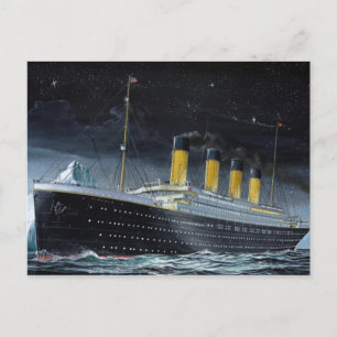 Cartão Postal Titanic RMS