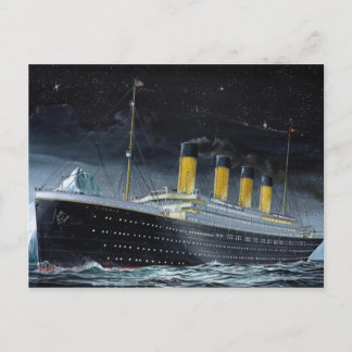 Cartão Postal Titanic RMS