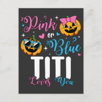 Titi Rosa ou Azul Ama Você Bebê Abóbora