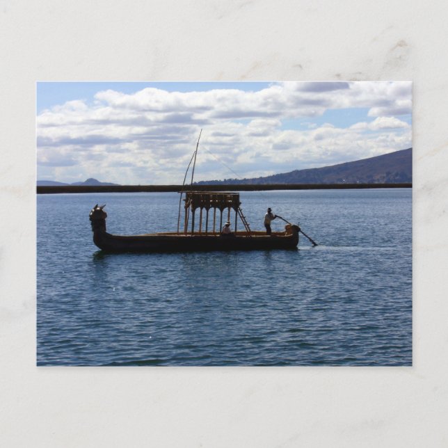 Cartão Postal titicaca (Frente)