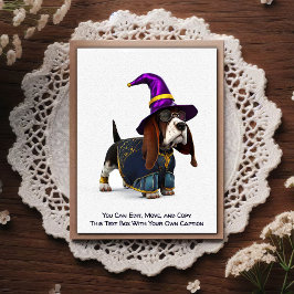 Cartão Postal Title: Humorous Customizable Any Occasion Postcard