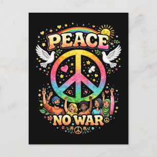 Cartão Postal Título: Paz Sobre a Guerra