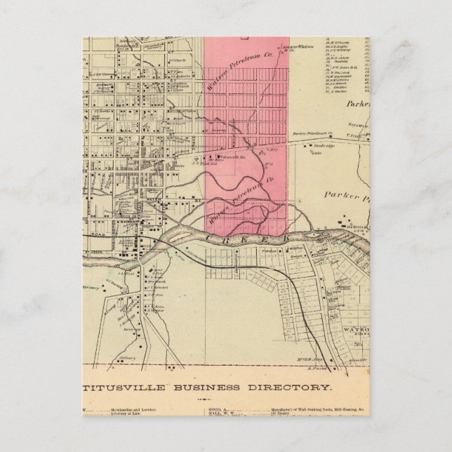 Cartão Postal Titusville (Frente)