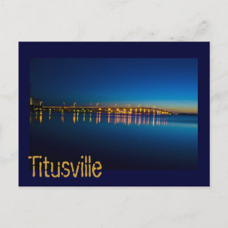 Cartão Postal Titusville, Flórida, E.U.A.