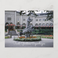 Tivoli Gardens Vintage Amusement Park Copenhaga