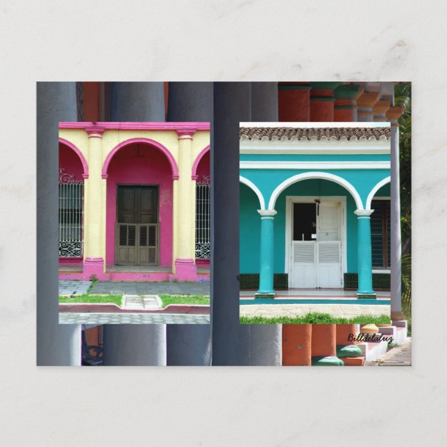 CARTÃO POSTAL TLACOTALPAN, VERACRUZ (Frente)