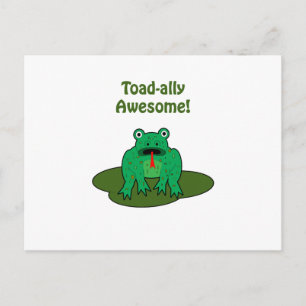 Cartão Postal Toad-ally Incrível