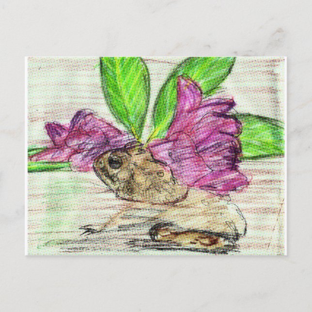 Cartão Postal Toad-o-dendron (Frente)