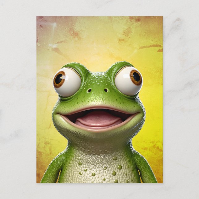 Cartão Postal ToadTally Incrível (Frente)