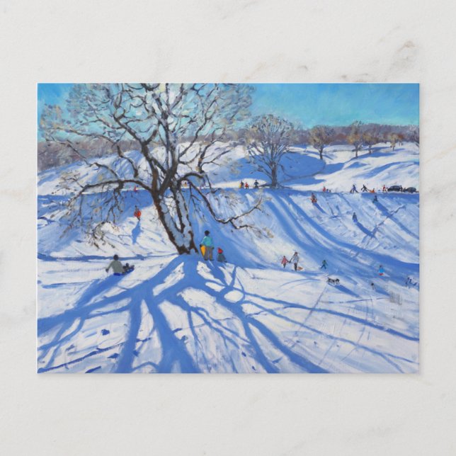 Cartão Postal Tobogganers Chatsworth 2012 (Frente)
