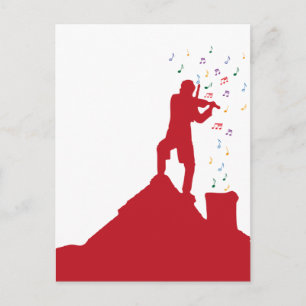 Cartão Postal Toca-rabequista 