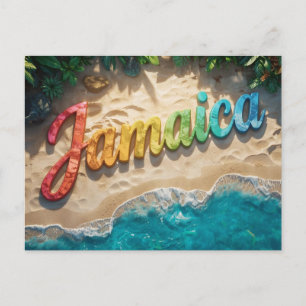Cartão Postal Tocando em jamaica