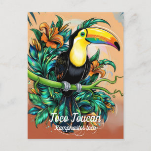 Cartão Postal Toco Toucan
