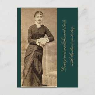 Cartão Postal Toda execução começa com a decisão