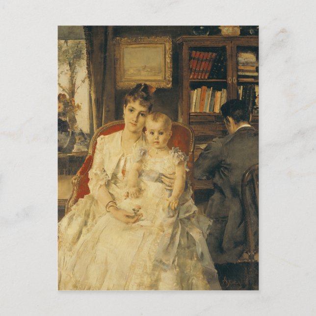 Cartão Postal Toda Felicidade c.1880 (Frente)