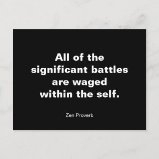 Cartão Postal Todas as batalhas significativas