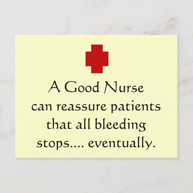 Cartão Postal Todas As Paragens Hemorrágicas Eventualmente Pós-C (Frente)