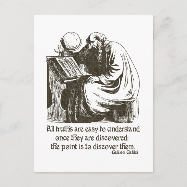 Cartão Postal Todas as Verdades (Frente)