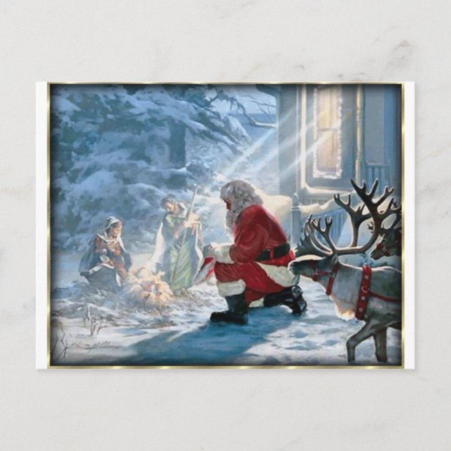 Cartão Postal Todo Joelho Se Dobrará (Frente)