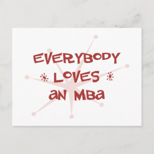 Cartão Postal Todo mundo ama um MBA