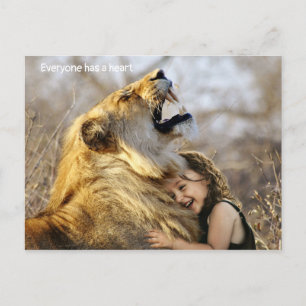 Cartão Postal Todo mundo tem coração