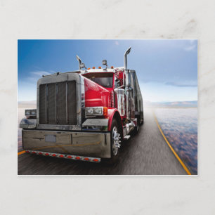 Cartão Postal Todos os Caminhoneiros Americanos