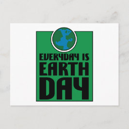 Cartão Postal Todos os dias é Dia da Terra