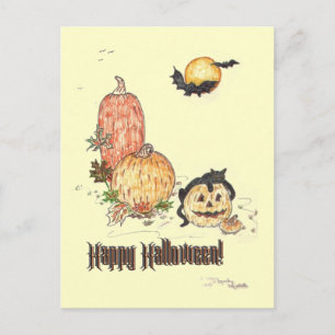 Cartão Postal Todos os Hallows Eve